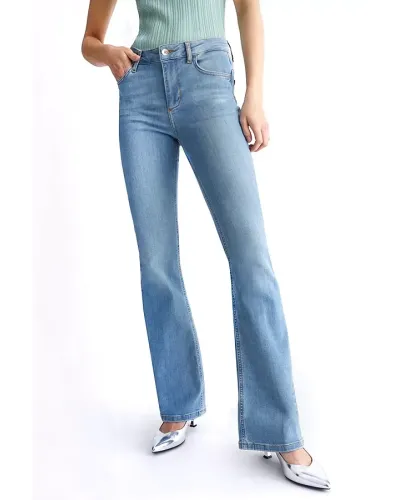 LIU JO Wide-leg skinny jeans