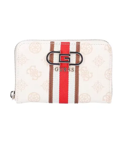 GUESS micrologo wallet with contrasting stripe - YELLOW