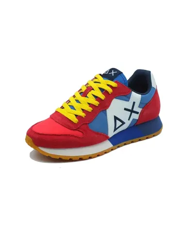 SUN 68 Mehrfarbiger Sneaker und Max-Logo - 