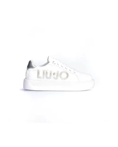LIU JO Low-Sneaker mit Lurex-Logo