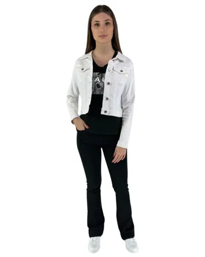 FRACOMINA Farbige Jeansjacke