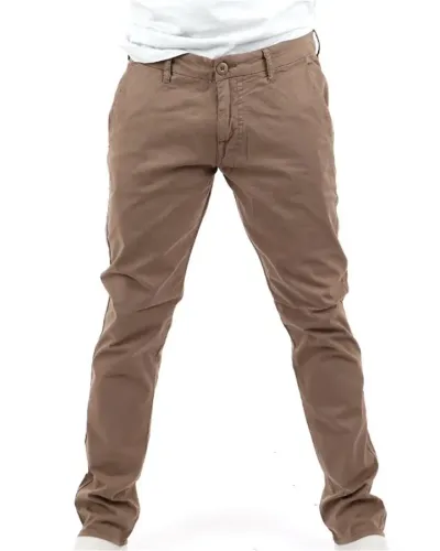 GUESS Pantalon chino skinny - BEIGE