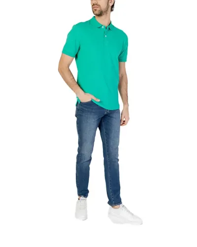 GAS Basic-Poloshirt aus Piquet und Mikrologo-Stickerei