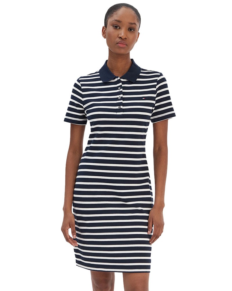 TOMMY HILFIGER Vestito sportivo a righe