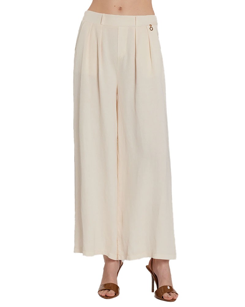 RELISH Pantalone vita alta - Patrice