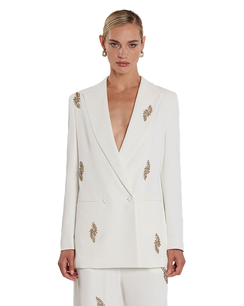 RELISH Giacca con applicazioni strass - Duledam