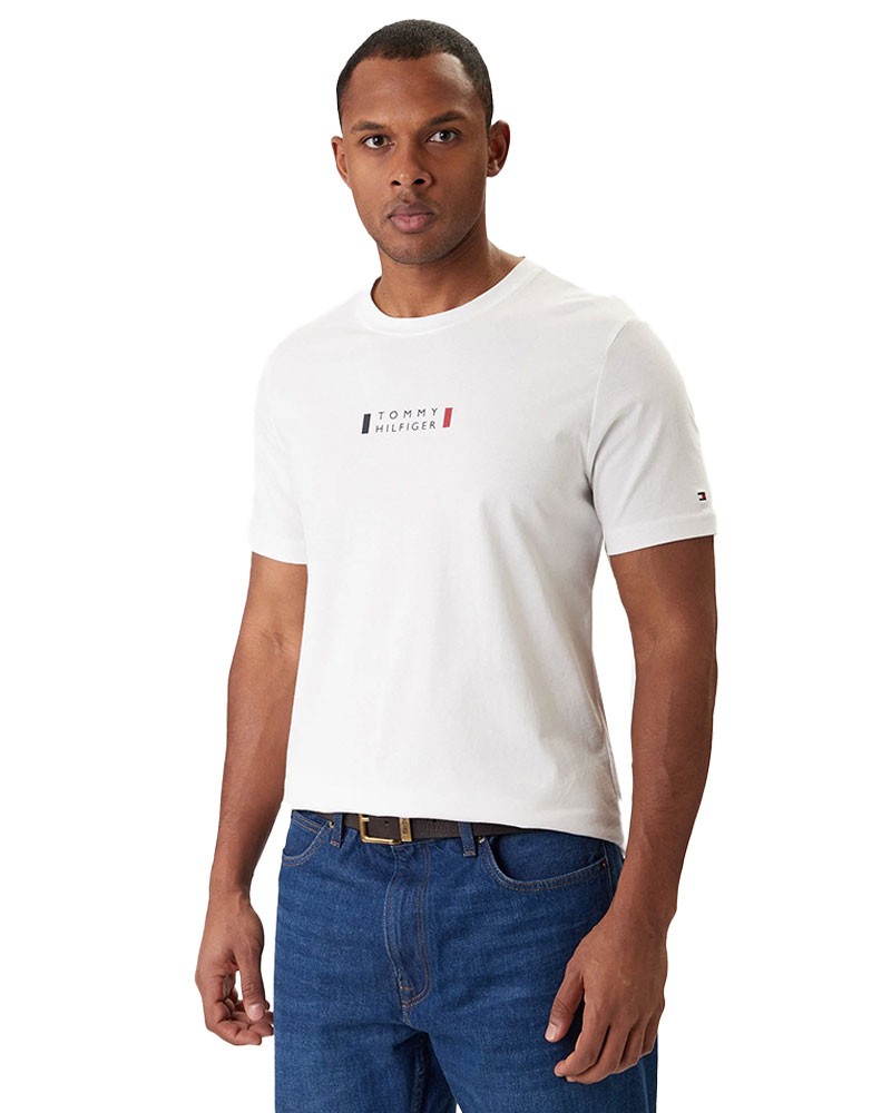 TOMMY HILFIGER Camiseta con logo en la parte delantera