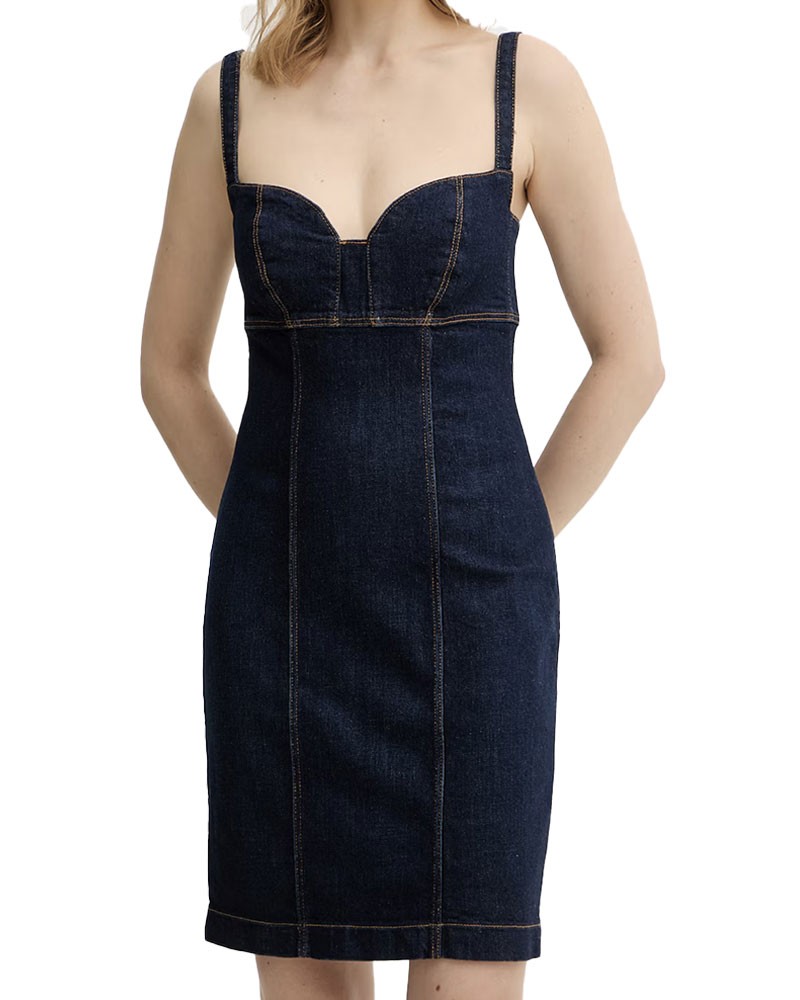 GUESS Vestido corto de mezclilla