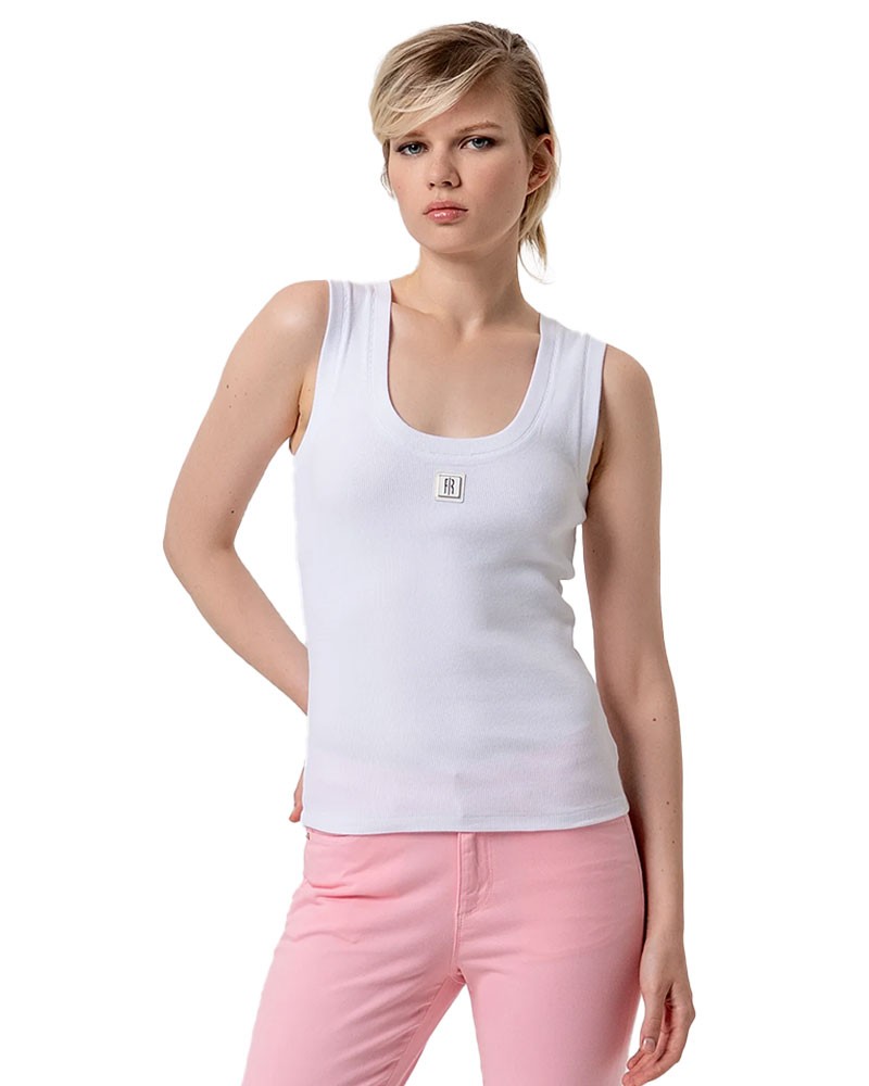 FRACOMINA Débardeur côtelé