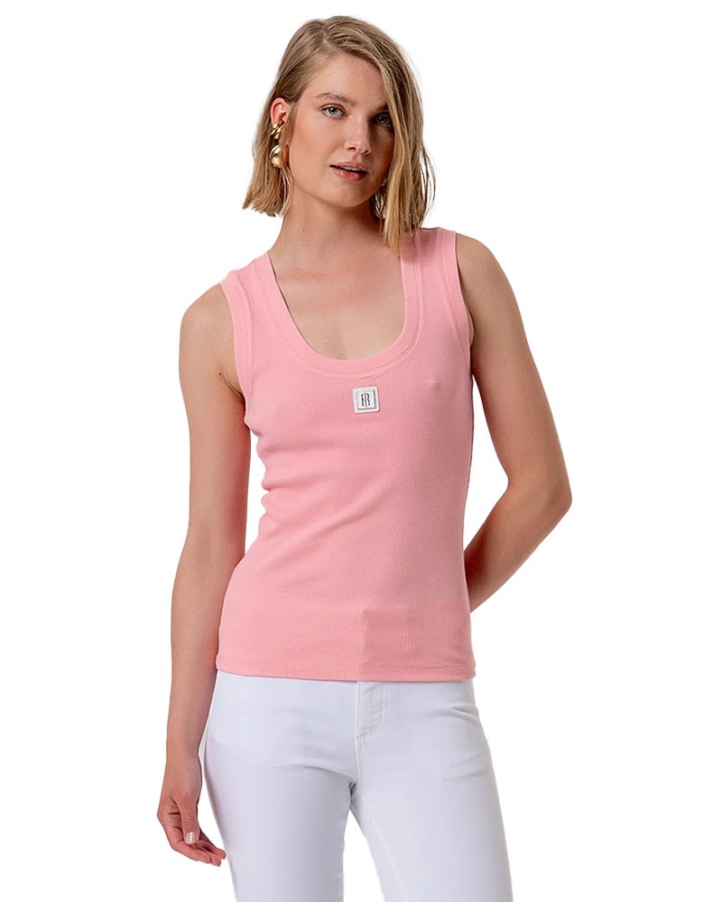 FRACOMINA Débardeur côtelé