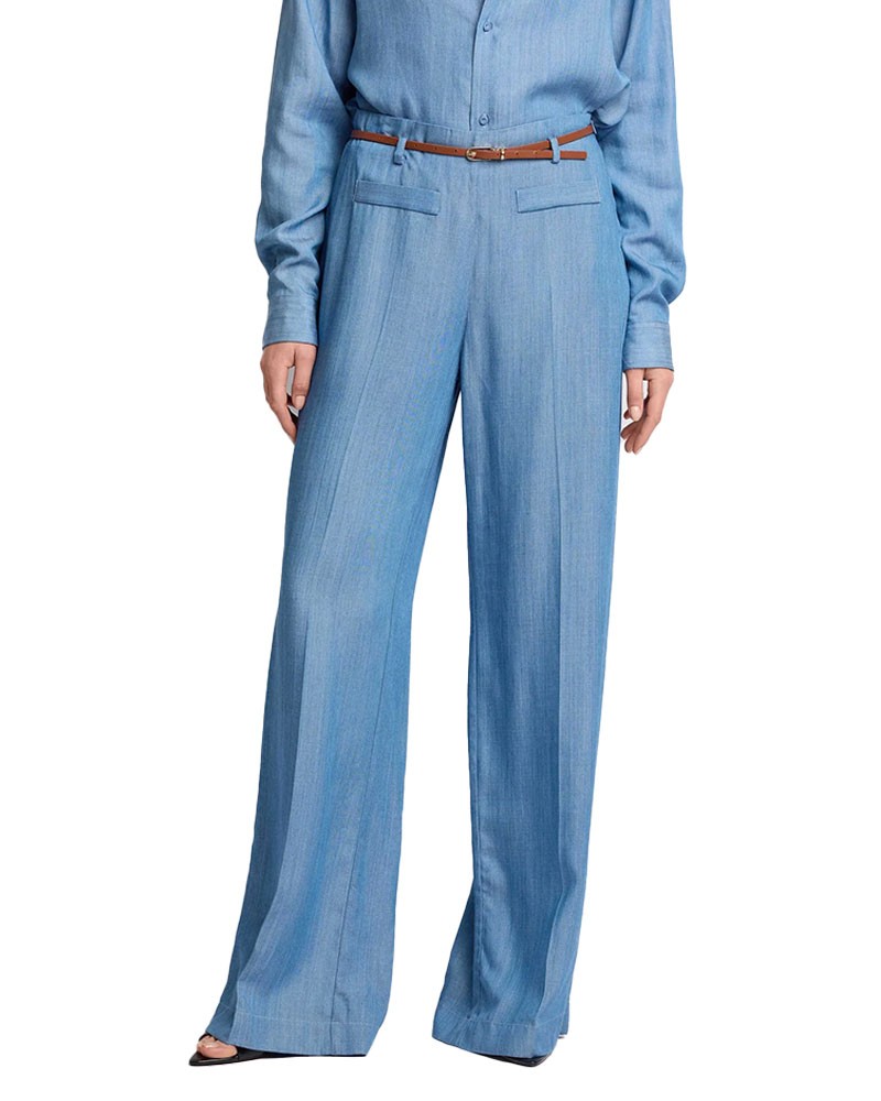 KOCCA Pantalone palazzo con cinturino - Metel