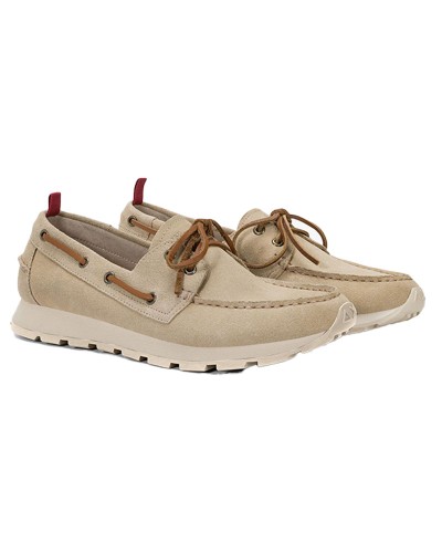 SUN 68 Tom suede boat loafer